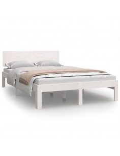 Giroletto Bianco in Legno Massello di Pino 120x200 cm 2