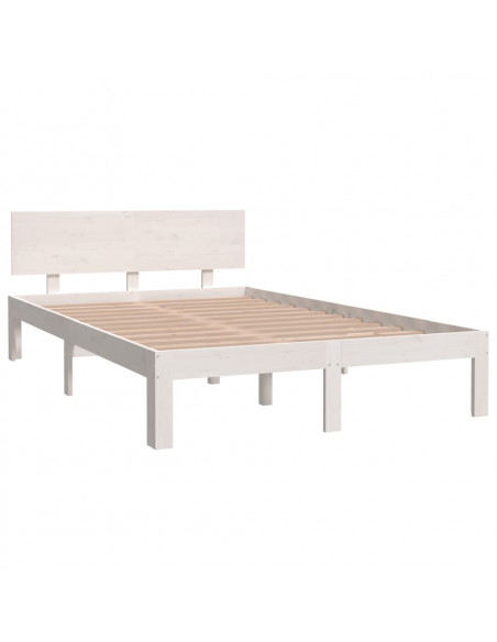 Giroletto Bianco in Legno Massello di Pino 120x200 cm