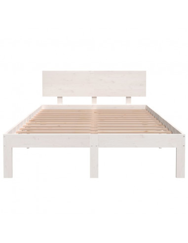 Giroletto Bianco in Legno Massello di Pino 120x200 cm