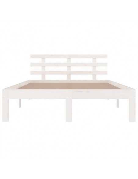 Giroletto Bianco in Legno Massello 135x190 cm Double