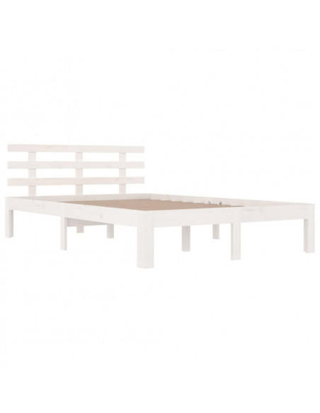 Giroletto Bianco in Legno Massello 140x190 cm
