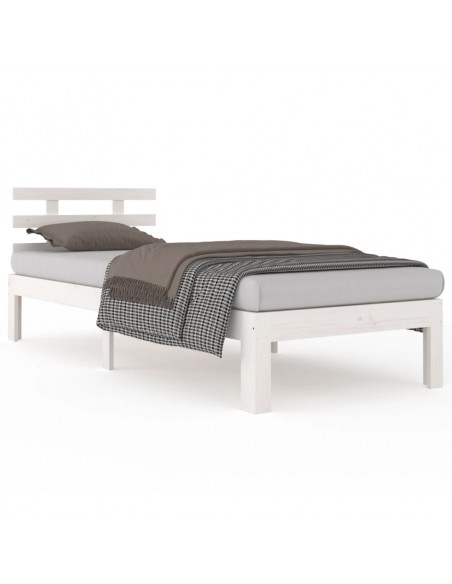 Giroletto Bianco in Legno Massello 100x200 cm