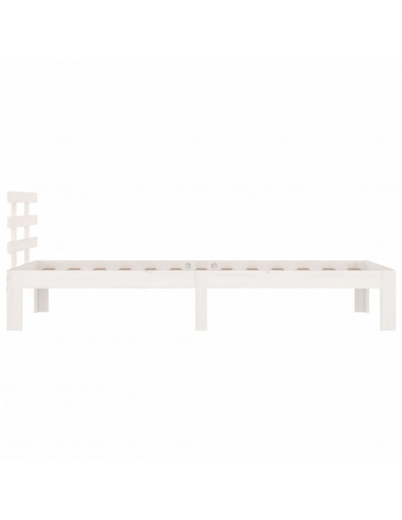 Giroletto Bianco in Legno Massello 100x200 cm