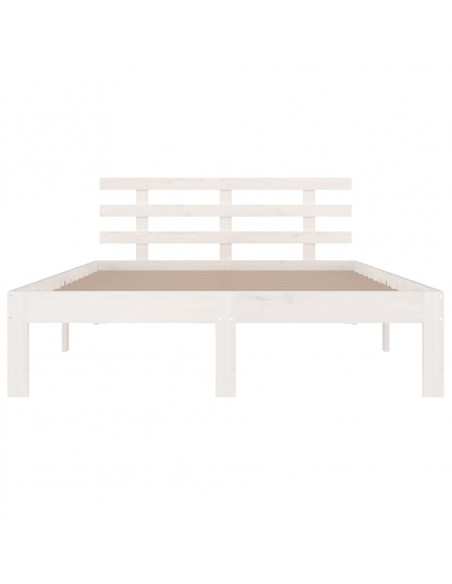 Giroletto Bianco in Legno Massello 150x200 cm King Size