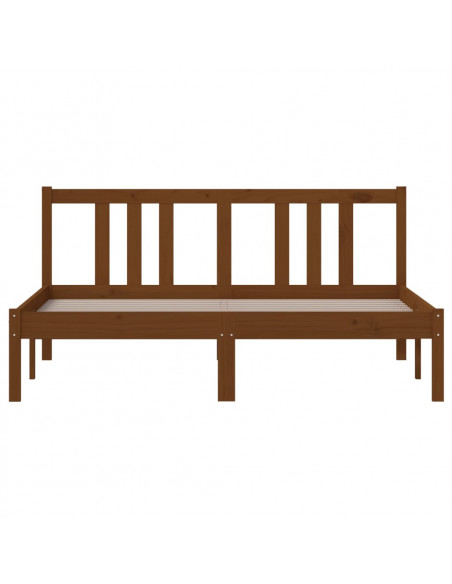 Giroletto senza Materaso Ambra in Legno Massello 140x190 cm