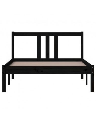 Giroletto Nero in Legno Massello 100x200 cm