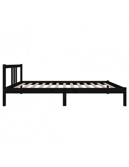 Giroletto Nero in Legno Massello 100x200 cm