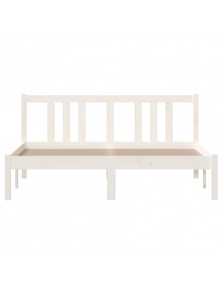 Giroletto Bianco in Legno Massello 140x200 cm
