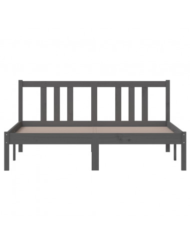 Giroletto Grigio in Legno Massello 140x200 cm