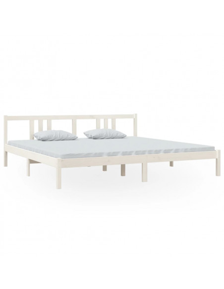 Giroletto Bianco in Legno Massello 200x200 cm