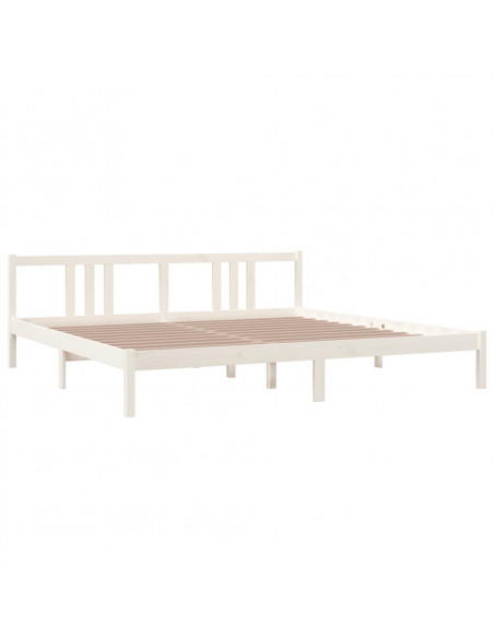 Giroletto Bianco in Legno Massello 200x200 cm