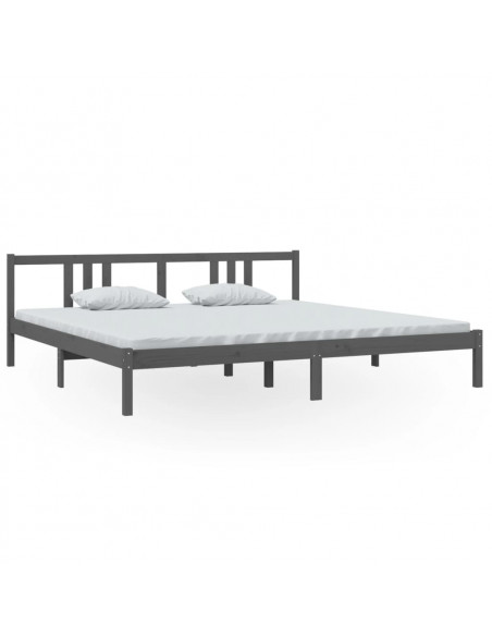 Giroletto Grigio in Legno Massello 200x200 cm