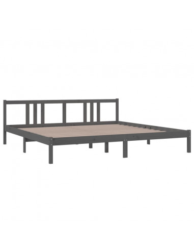 Giroletto Grigio in Legno Massello 200x200 cm