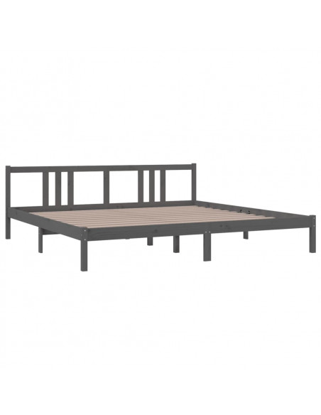 Giroletto Grigio in Legno Massello 200x200 cm