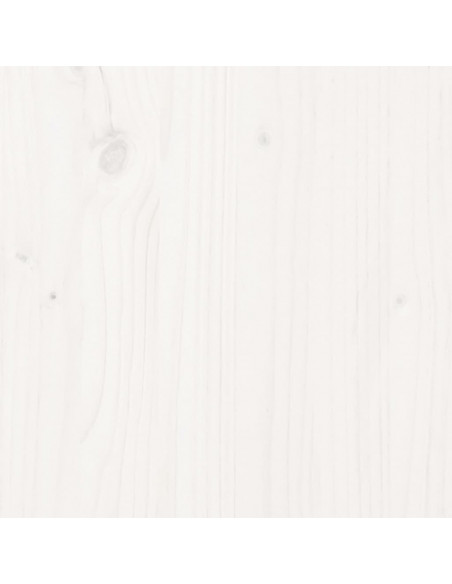 Giroletto Bianco in Legno Massello 180x200 cm Super King