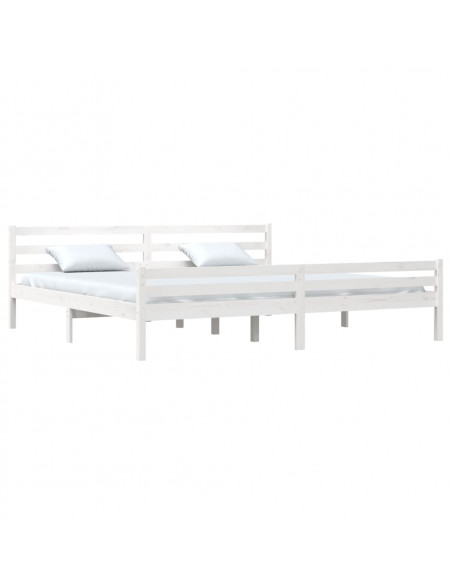 Giroletto Bianco in Legno Massello 200x200 cm
