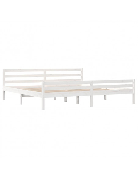 Giroletto Bianco in Legno Massello 200x200 cm