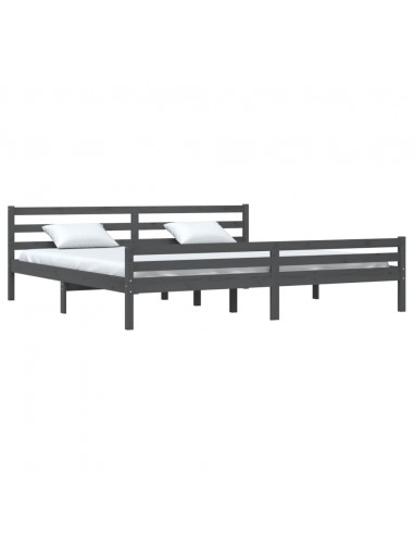 Giroletto Grigio in Legno Massello 200x200 cm