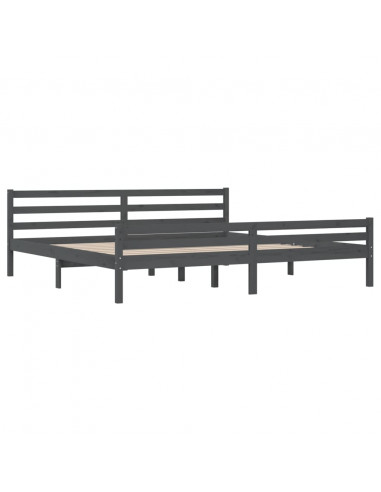 Giroletto Grigio in Legno Massello 200x200 cm