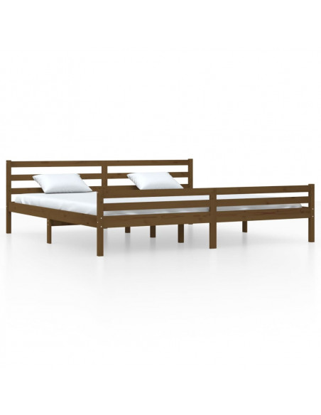 Giroletto Miele in Legno Massello 200x200 cm