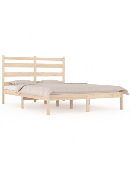 Giroletto in Legno Massello di Pino 120x190cm Small Double