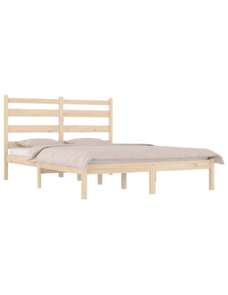 Giroletto in Legno Massello di Pino 120x190cm Small Double