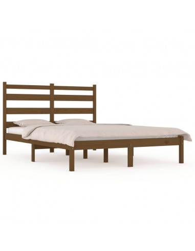 Giroletto Miele in Legno Massello di Pino 200x200 cm