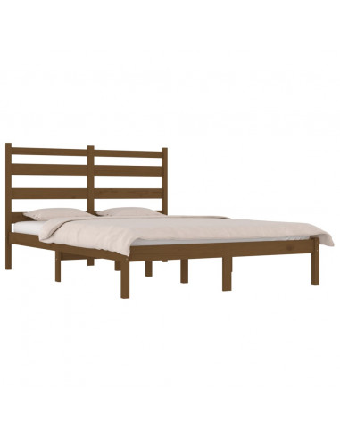 Giroletto Miele in Legno Massello di Pino 200x200 cm