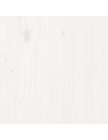 Giroletto Bianco in Legno Massello 140x190 cm