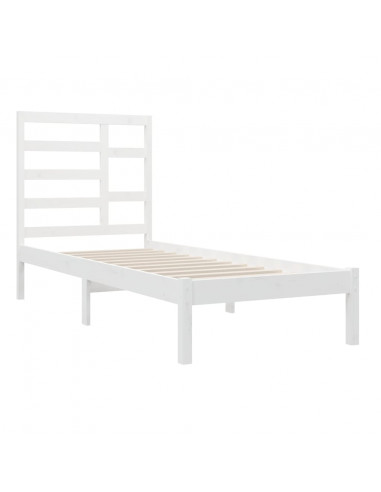 Giroletto Bianco in Legno Massello 90x200 cm