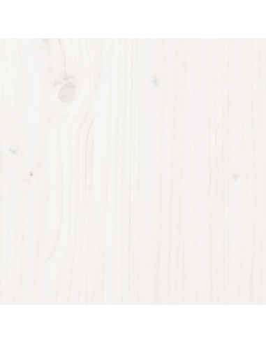 Giroletto Bianco in Legno Massello 120x200 cm