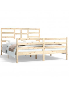 Giroletto in Legno Massello 160x200 cm 2