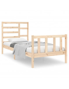 Giroletto in Legno Massello 75x190 cm Small Single 2