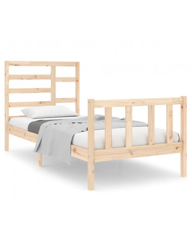 Giroletto in Legno Massello 75x190 cm Small Single