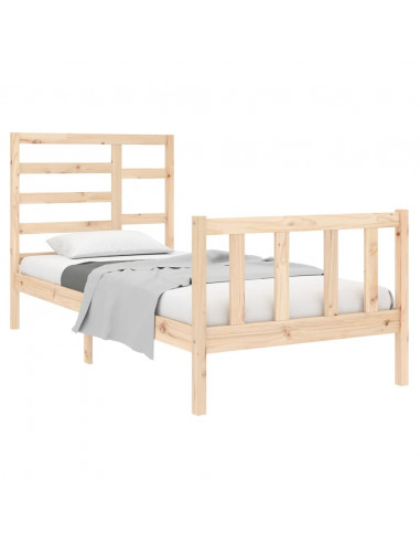 Giroletto in Legno Massello 75x190 cm Small Single