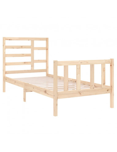 Giroletto in Legno Massello 90x190 cm Single