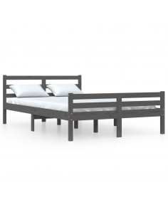 Giroletto Grigio in Legno Massello 120x200 cm 2