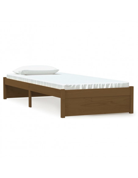 Giroletto Miele in Legno Massello 75x190 cm Small Single