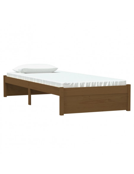 Giroletto Miele in Legno Massello 75x190 cm Small Single