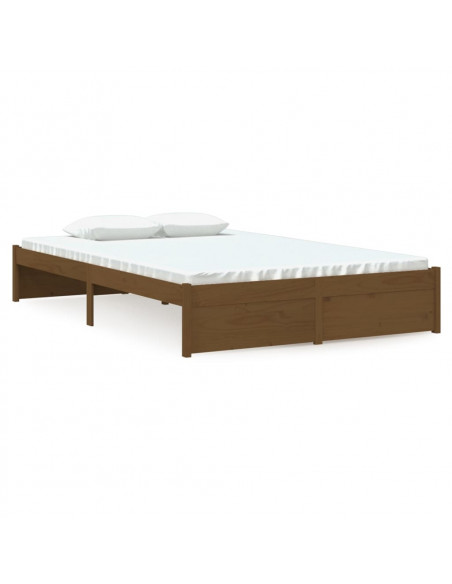 Giroletto Miele in Legno Massello 120x190 cm Small Double