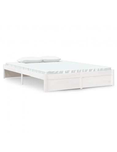 Giroletto Bianco in Legno Massello 140x190 cm