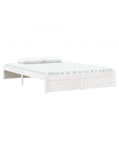 Giroletto Bianco in Legno Massello 140x190 cm