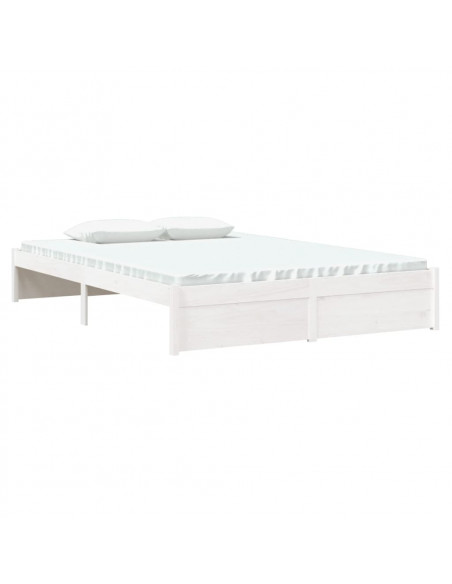 Giroletto Bianco in Legno Massello 140x190 cm