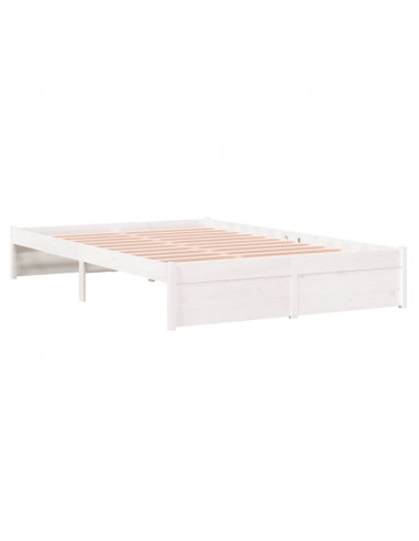 Giroletto Bianco in Legno Massello 120x200 cm