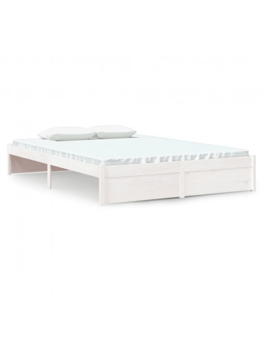 Giroletto Bianco in Legno Massello 140x200 cm