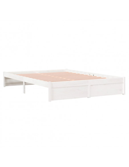 Giroletto Bianco in Legno Massello 160x200 cm