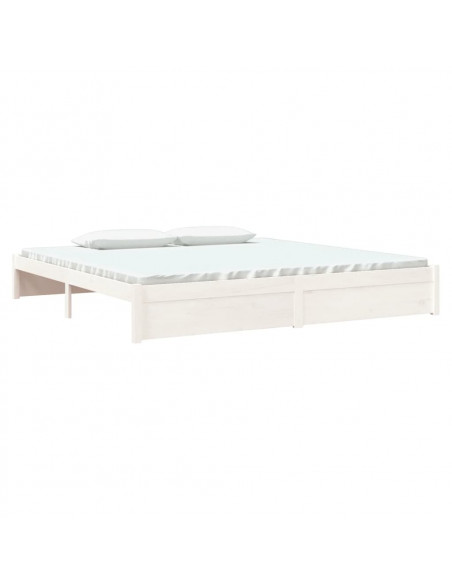 Giroletto Bianco in Legno Massello 200x200 cm