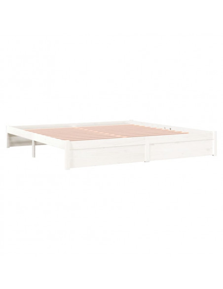 Giroletto Bianco in Legno Massello 200x200 cm