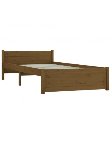 Giroletto Miele in Legno Massello 75x190 cm Small Single