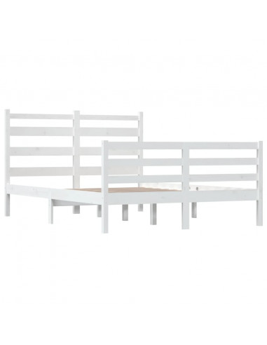 Giroletto Bianco in Legno Massello di Pino 120x200 cm